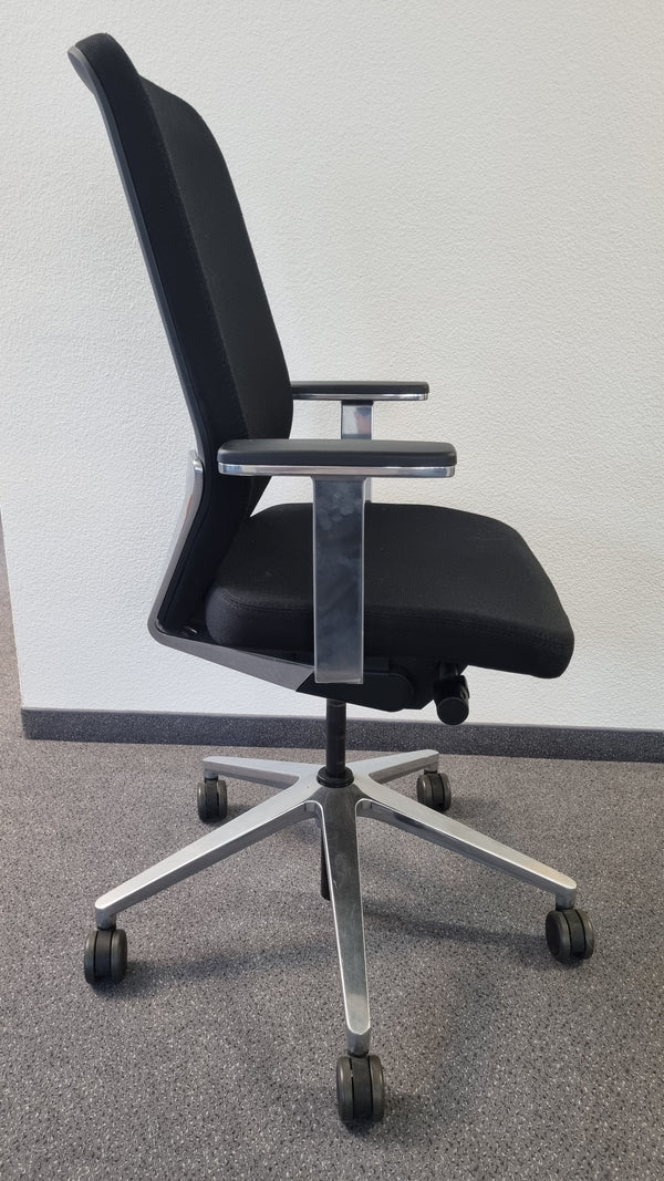 Fauteuil de bureau pivotant Giroflex tissu