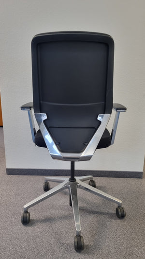Fauteuil de bureau pivotant Giroflex tissu