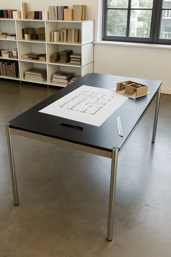 USM Haller Tisch Eiche schwarz