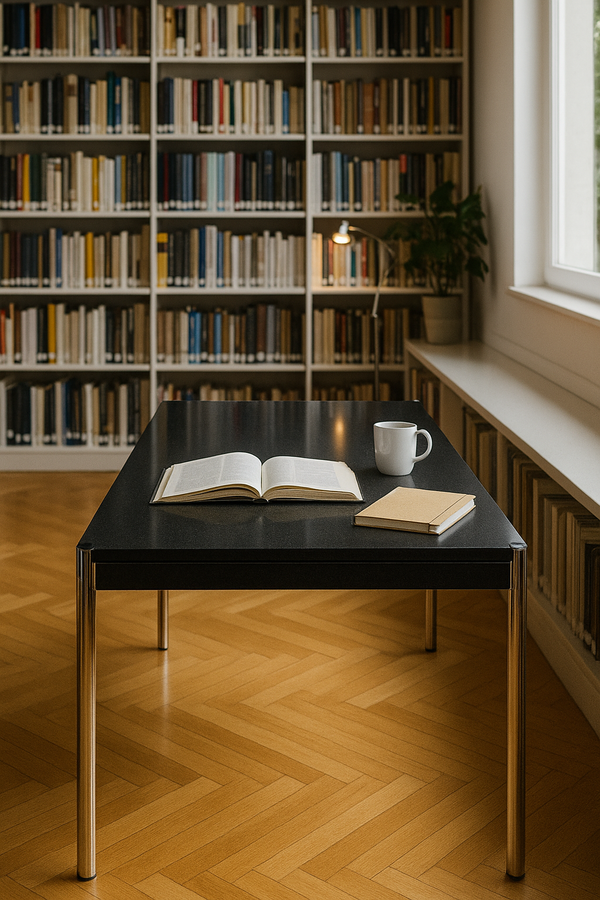 USM Haller Tisch Granit Nero Assoluto