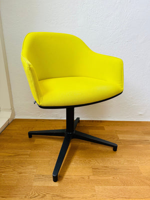 Vitra Softshell Chair, Vierstern-Untergestell