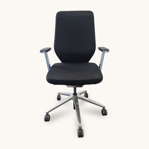 Fauteuil de bureau pivotant Giroflex tissu