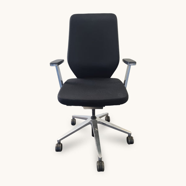 Fauteuil de bureau pivotant Giroflex tissu