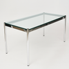 USM Haller Tisch Glas transparent