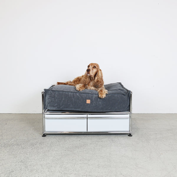 Lit pour chien USM Haller avec 2 tiroirs