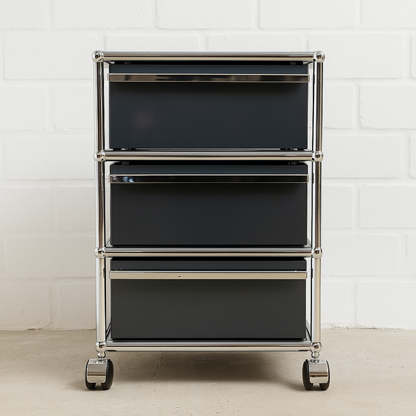 USM Haller Korpus A6/A6/A6 in Anthrazitgrau