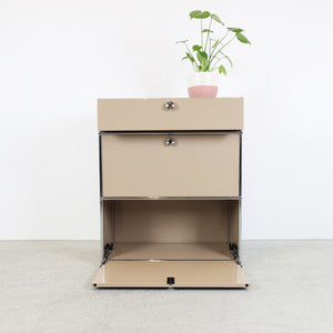 USM Haller Regal E Beige 1x3
