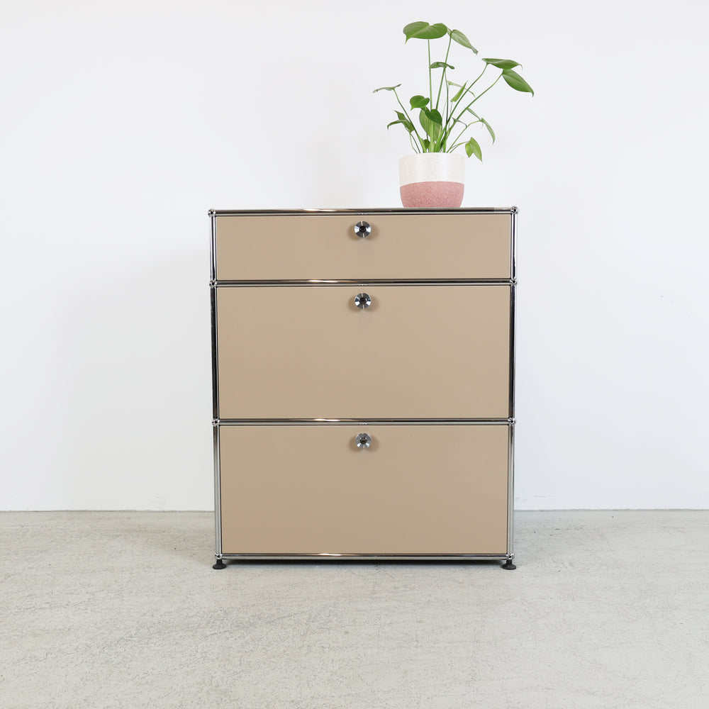 USM Haller Regal E Beige 1x3