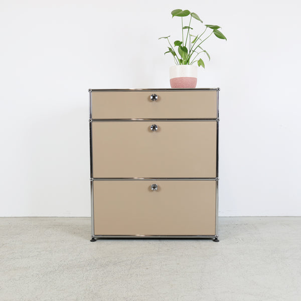 USM Haller Regal E Beige 1x3