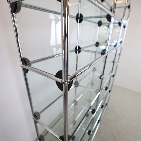 Vitrine USM en verre avec portes 3x6
