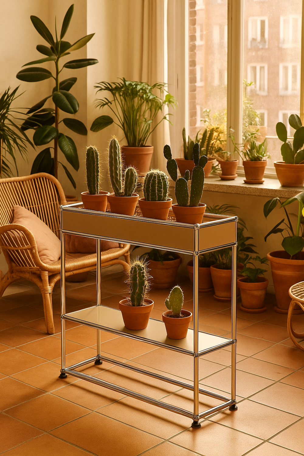 USM Haller Pflanzenbeistelltisch