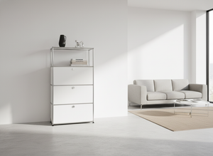 Étagère USM Haller Cabinet médical 1x4 #1160