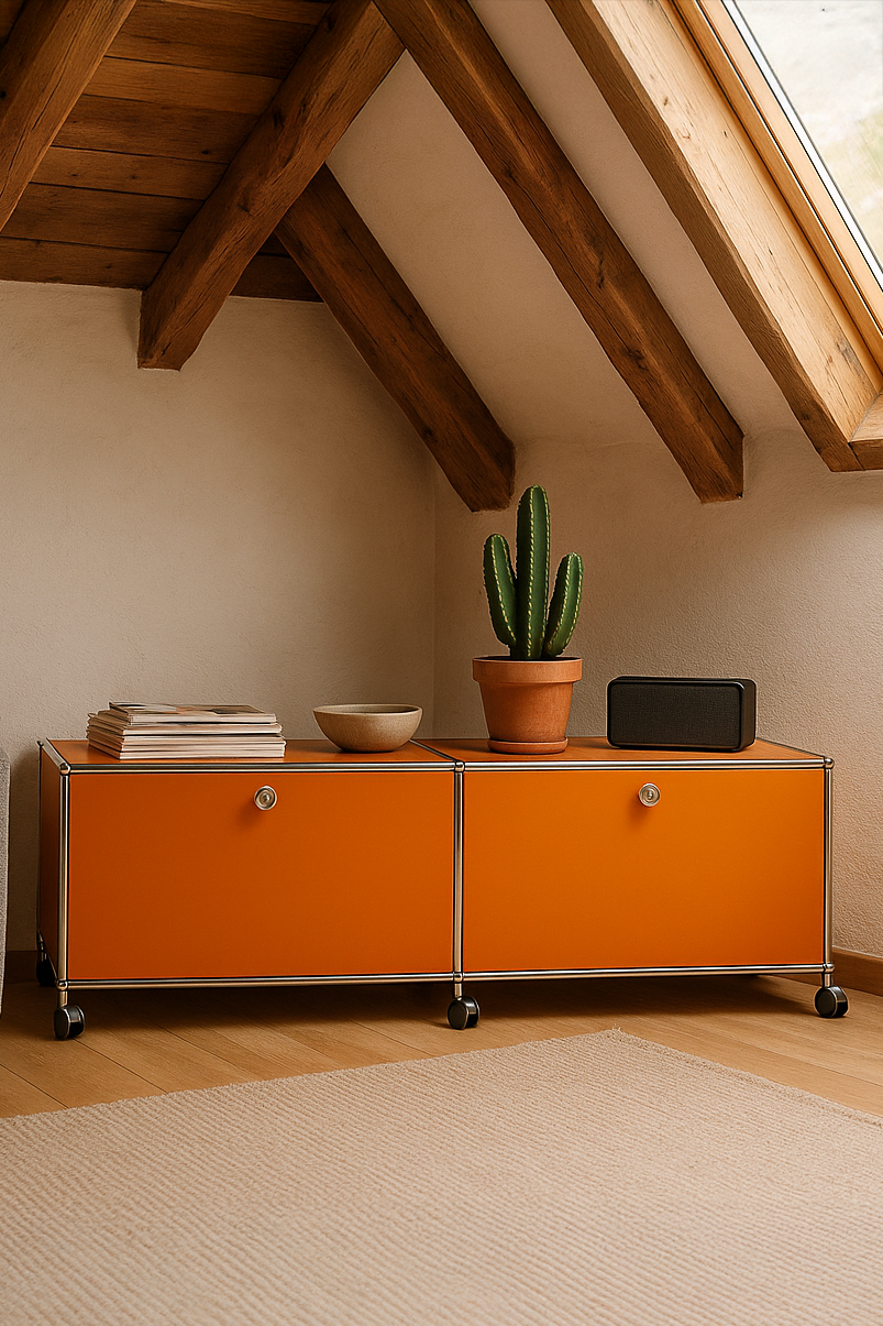 USM Haller Sideboard in Reinorange