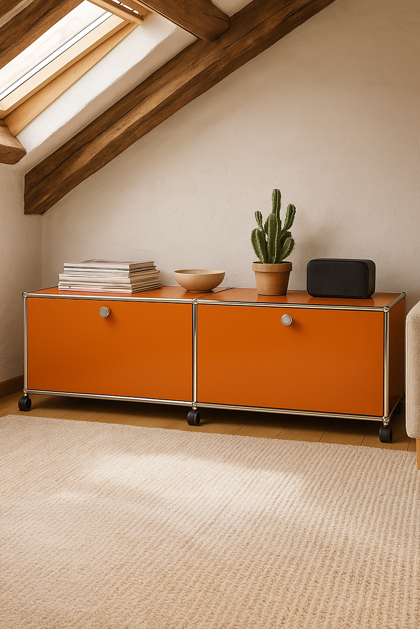 USM Haller Sideboard in Reinorange