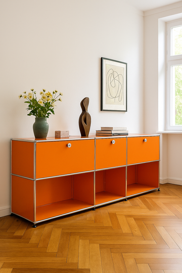 USM Haller Sideboard in Reinorange