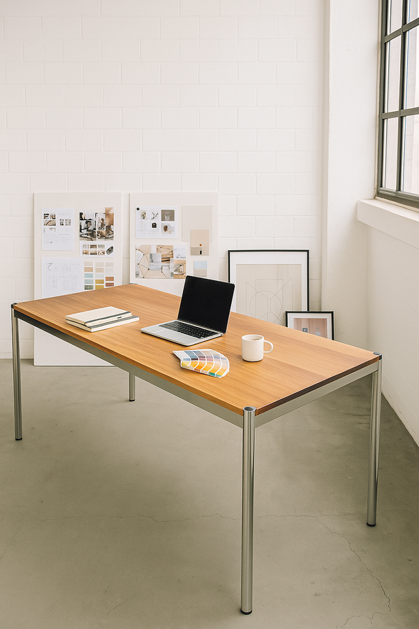 USM Haller Tisch Nussbaum natur