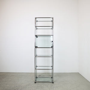 Vitrine en verre USM Haller 1x6