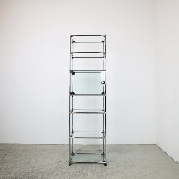 Vitrine en verre USM Haller 1x6