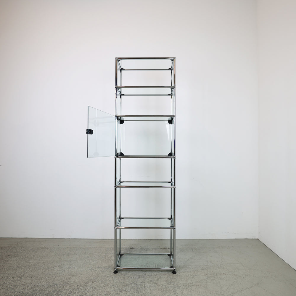 USM Haller Glasvitrine 1x6