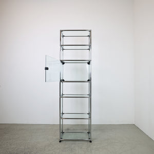 Vitrine en verre USM Haller 1x6