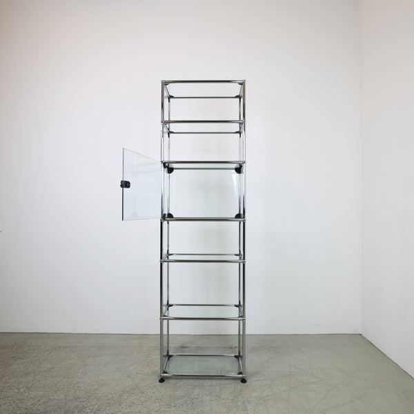 Vitrine en verre USM Haller 1x6