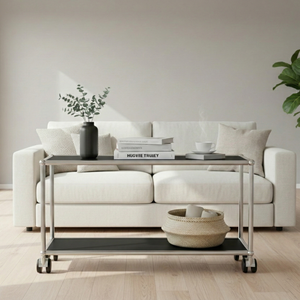 USM Haller Beistelltischchen auf Rollen