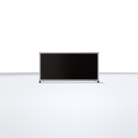 USM Haller Regal 1x1 Graphitschwarz