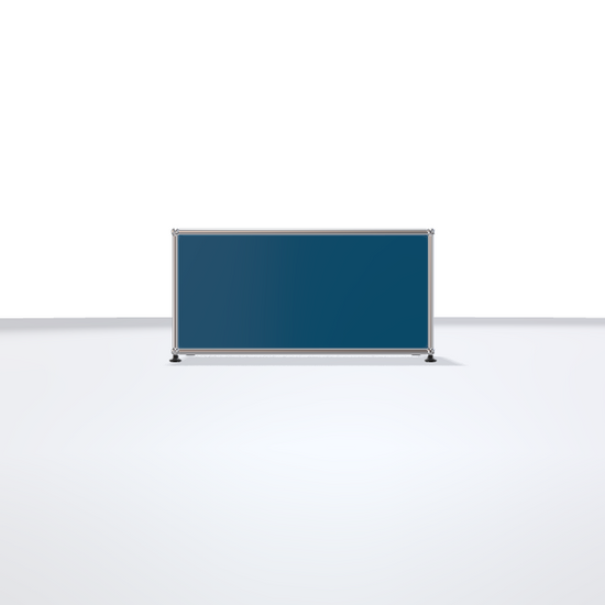 USM Haller Regal 1x1 Stahlblau