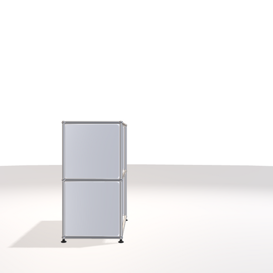 USM Haller Regal 1x2 Reinweiss