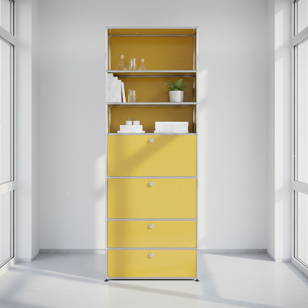 Étagère USM Haller 1x7 profondeur 50cm