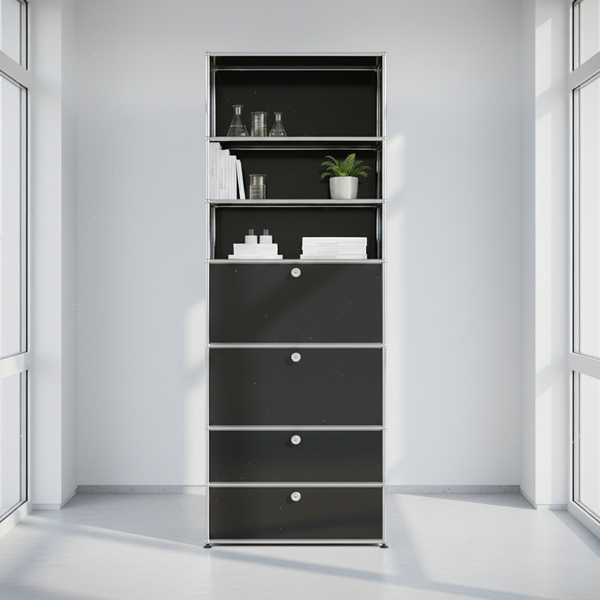 Étagère USM Haller 1x7 profondeur 50cm