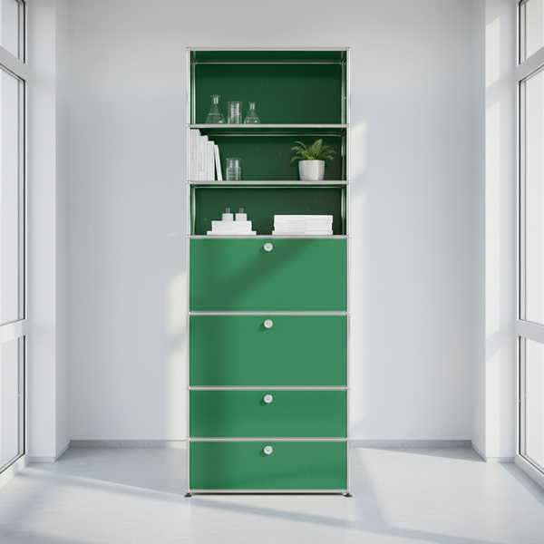 Étagère USM Haller 1x7 profondeur 50cm