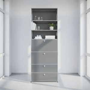 Étagère USM Haller 1x7 profondeur 50cm