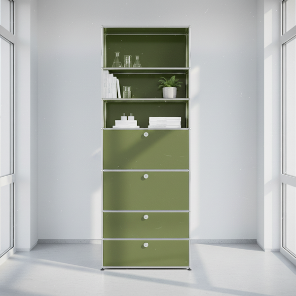 Étagère USM Haller 1x7 profondeur 50cm