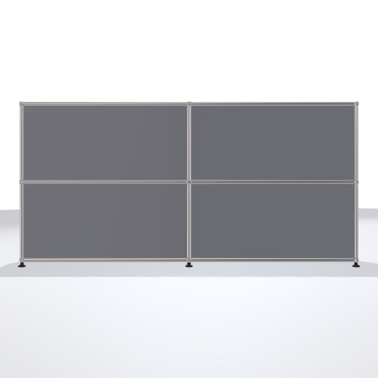 USM Haller Regal 2x2 Anthrazitgrau