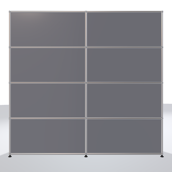USM Haller Regal 2x4 Anthrazitgrau