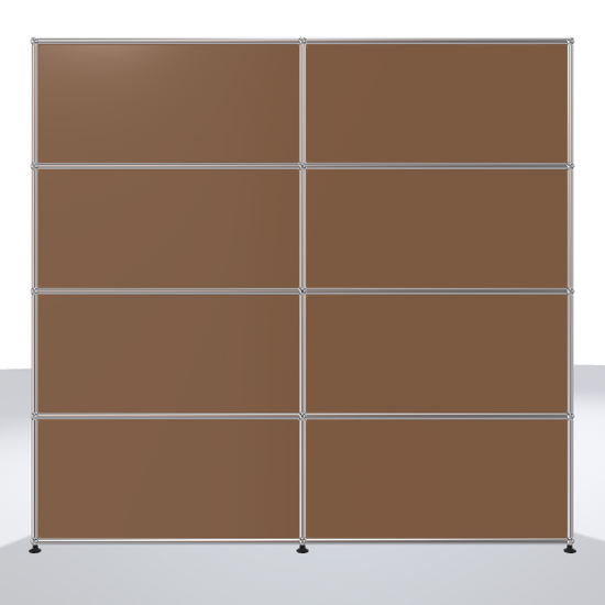 USM Haller Regal 2x4 Braun