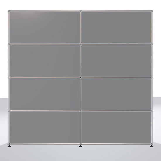 USM Haller Regal 2x4 Mittelgrau