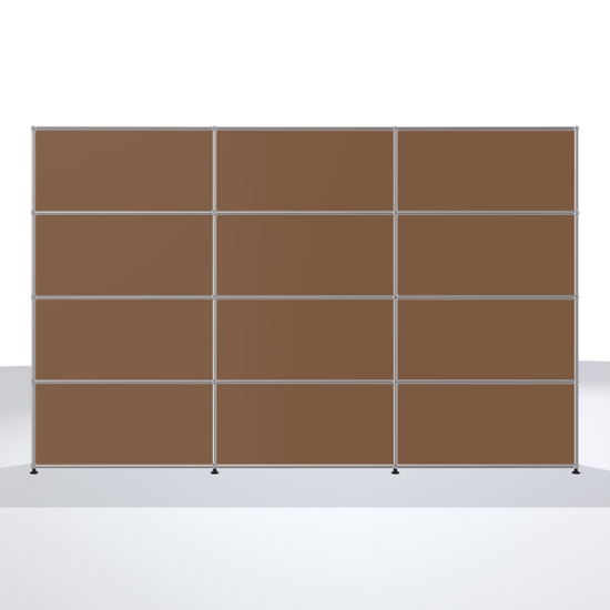 USM Haller Regal 3x4 Braun