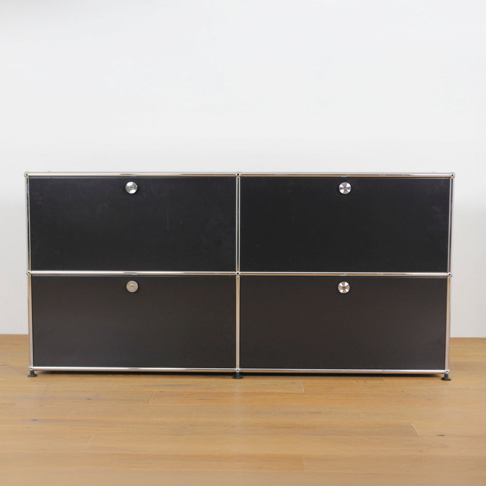 USM Haller Sideboard 2x2 mit Auszieh- und Klapptüren #1001