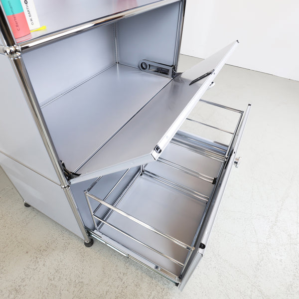 USM Haller Regal gebraucht kaufen Schweiz Silbergrau Modulaire AG