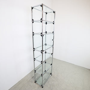 Vitrine en verre USM Haller 1x6