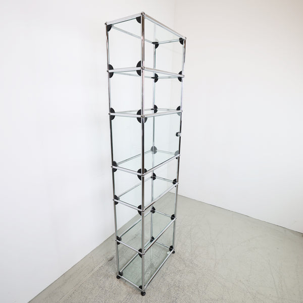 Vitrine en verre USM Haller 1x6