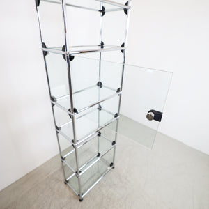 Vitrine en verre USM Haller 1x6