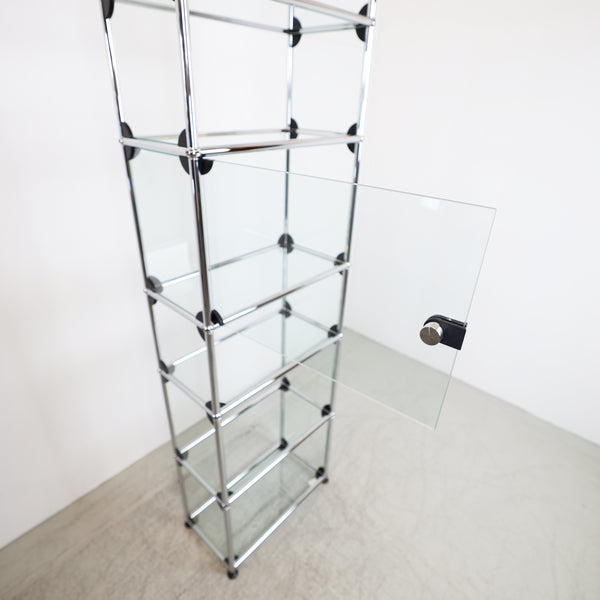 Vitrine en verre USM Haller 1x6