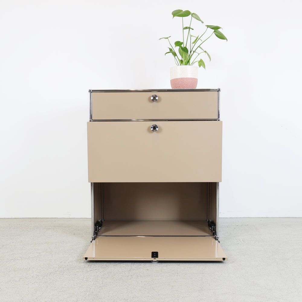 USM Haller Regal E Beige 1x3