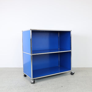 USM Haller Regal Enzianblau 1x2