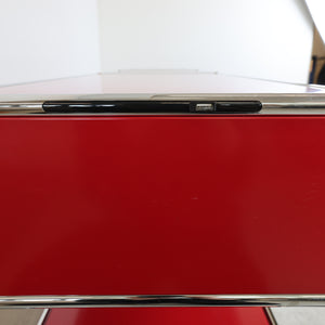 USM Haller E Sideboard Rubinrot 1x4