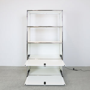 USM Haller E Regal Reinweiss 1x4