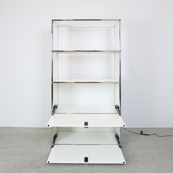 USM Haller E Regal Reinweiss 1x4